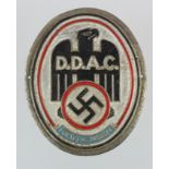 German D.D.A.C plaque.