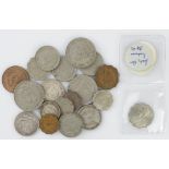 Cyprus (19) a collection of early to mid-20thC coinage, noted 1 Piastre 1934 AU, silver 4&1/2