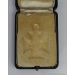 German 2nd class Iron Cross empty fitted case.