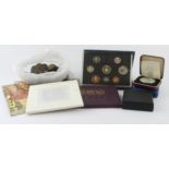 GB & World Coins & Sets, an assortment 19th-20thC, silver noted.