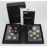 Royal Mint: The 2013 United Kingdom Proof Coin Set Collector Edition (black book) a tiny bit of