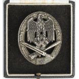 German General Assault "50" badge in fitted case.