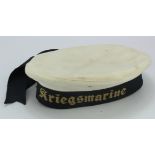 WW2 German 3rd reich kreigsmarine sailors hat reproduction.