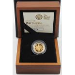 Britannia Ten Pounds (1/10th oz) 2011 gold proof aFDC boxed as issued