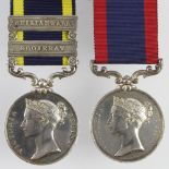 Sutlej Medal 1846 with Ferozeshuhur reverse (Asst Surgn J: Harrison M:D: 12th Regt N:I:) with Punjab