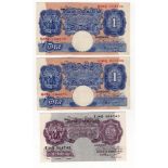 Peppiatt (3), WW2 emergency notes, 10 Shillings serial Z26D 584745, centre fold original EF+, 1