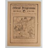 Tottenham Hotspur FC v Bolton Wanderers 21st Nov 1925 Div 1