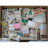 Box full of various sets and part sets of Cigarette Cards (Qty)