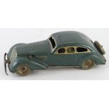German tinplate car, circa early to mid 20th Century, marked to base 'D.R.P, D.R.G.M., USA Pat,