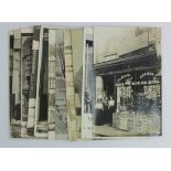 Wales, Newport, shopfronts with staff & goods, R/P's, etc, very nice original collection (approx