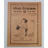 Tottenham Res v Southend United Res London Combination 21st November 1936 programme