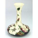 Moorcroft 'Bramble Revisited' pattern vase, designed by Alicia Amison, dated 2010, makers marks to