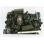 Dinky etc., A group of approximately thirty diecast Military models, makers include Dinky,