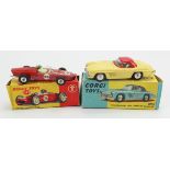 Corgi & Dinky Toys. Two boxed models, comprising Corgi Toys, no. 304 'Mercedes Benz 300SL Hardtop