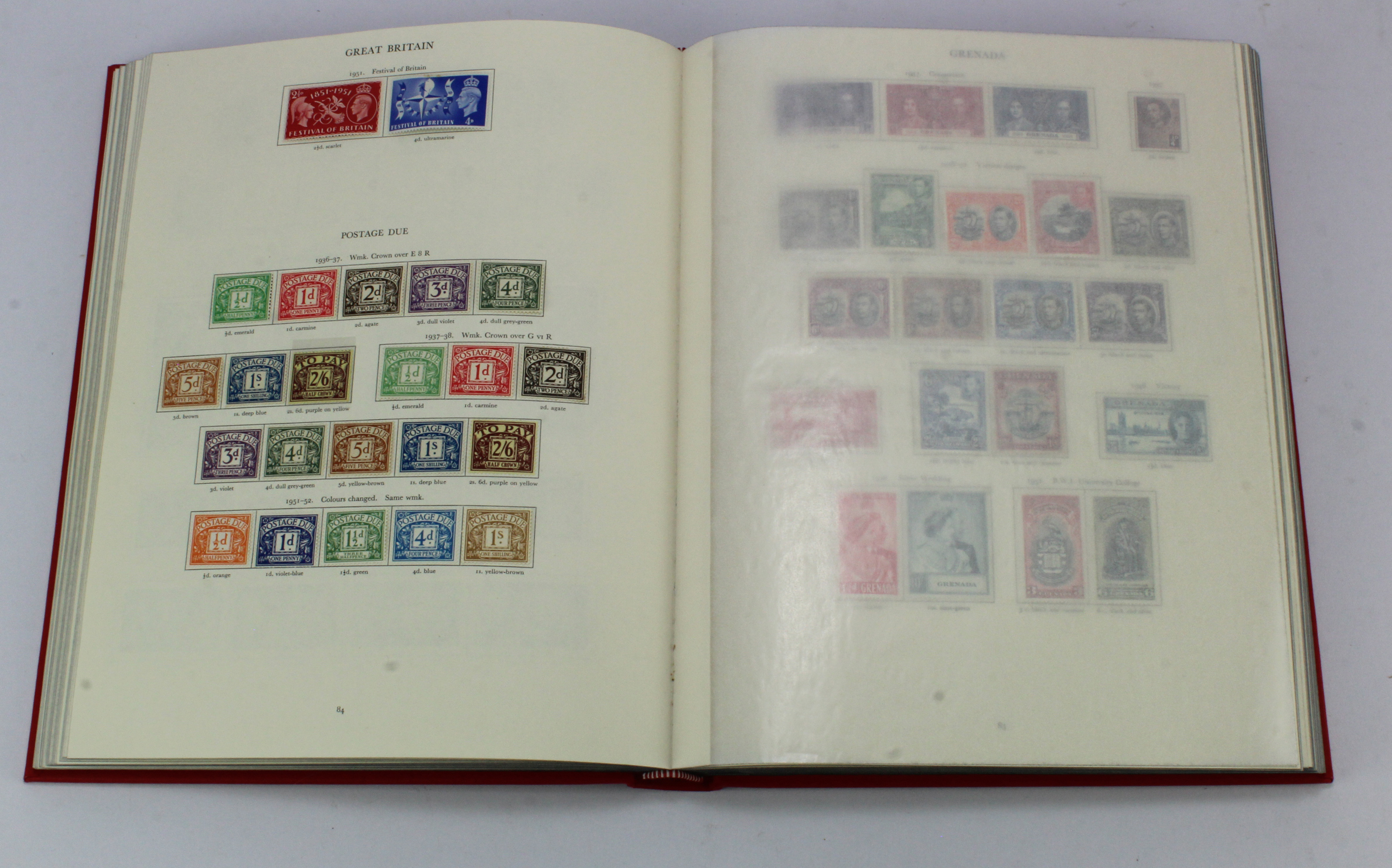 British Commonwealth - a very impressive once mounted mint KGVI collection in a boxed SG King George - Image 9 of 19