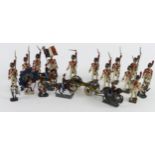 Toy Soldiers. A collection of toy soldiers, makers includ CBG, Stadden, etc