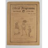 Tottenham Hotspur FC v Liverpool 22nd Oct 1921 Div 1