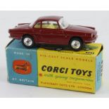 Corgi Toys, no. 222 'Renault Floride' (red), contained in original box