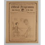 Tottenham Hotspur FC v Newcastle United 19th Jan 1924 Div 1