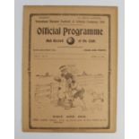 Tottenham Hotspur FC v Arsenal 19th April 1913 League Div 1