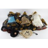 Wombles interest. A group of seven plus Wombles toys, largest 37cm approx.