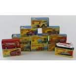 Matchbox. A collection of eleven boxed Matchbox models, mostly Superfast series, comprising nos.