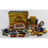 Matchbox & Dinky. A group of various diecast, including Matchbox Moko Lesney (two boxed), Dublo