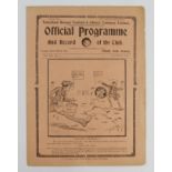 Tottenham Hotspur FC Whites v Stripes (practice match) 20th August 1927