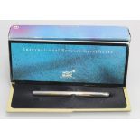 Montblanc fountain pen, with triangle logo to cap (for the Arabian market), with .585 nib (14ct)