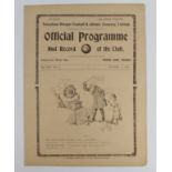 Tottenham Hotspur FC v Burnley 23rd Oct 1920 Div 1