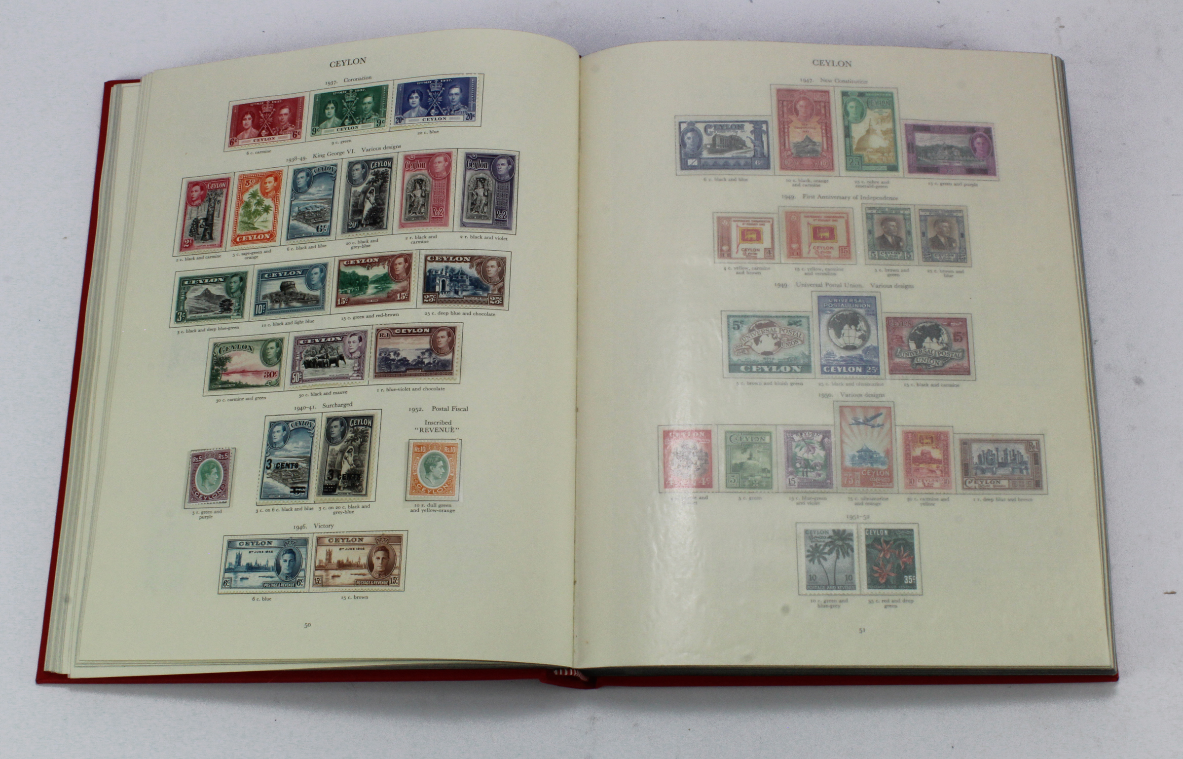 British Commonwealth - a very impressive once mounted mint KGVI collection in a boxed SG King George - Image 7 of 19
