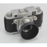Robot Royal III Rangefinder camera (serial no, G-128092), with Schneider Kreuznach Xenar 1:2,8/38 (