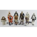 Star Wars. A group of ten Kenner Star Wars figures, circa 1980s, comprising Chief Chirpa, Hoth Rebel