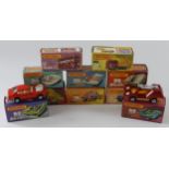 Matchbox. A collection of ten boxed Matchbox 75 series models (incl. Superfast & Rola Matics),
