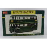 Sun Star 1:24 scale green Routemaster bus, limited edition certificate present (0026/2750),