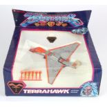 Bandai. Gerry Anderson & Christopher Burrs Terrahawks model 'Terrahawk', contained in original box