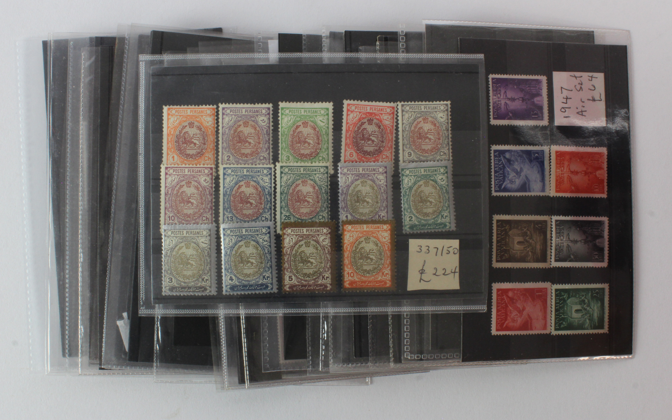 European and Commonwealth better mint / um on stockcards, needs viewing, cat £2000 approx (approx 24