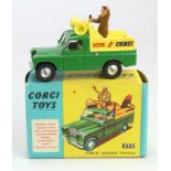 Corgi Toys, no. 472 'Public Address Vehicle', female figure missing, contained in original box