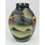 Moorcroft 'Western Isles' pattern vase, designed by Sian Leeper, dated 2006, makers marks and to