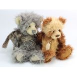 Two Charlie Bears, including 'Charlie 2011 Year Bear', length 39cm approx.