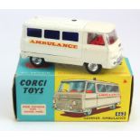 Corgi Toys, no. 463 'Commer Ambulance' (two tone cream & white), contained in original box