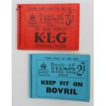 GB - Booklets KEVIII - 2/- 1936 SG BC2 edition 380, 6x 1.5d on halfpenny panes inverted wmk. Good