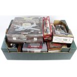 Diecast. A collection of nineteen various boxed diecast models, makers include Aviation Archive,