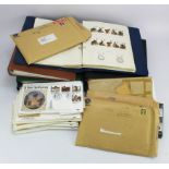 GB - banana box of material in stockbooks and albums, QV to c2015. Mint, UM and used. UM QE2