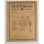 Tottenham Hotspur FC v Huddersfield Town 18th March 1922 Div 1