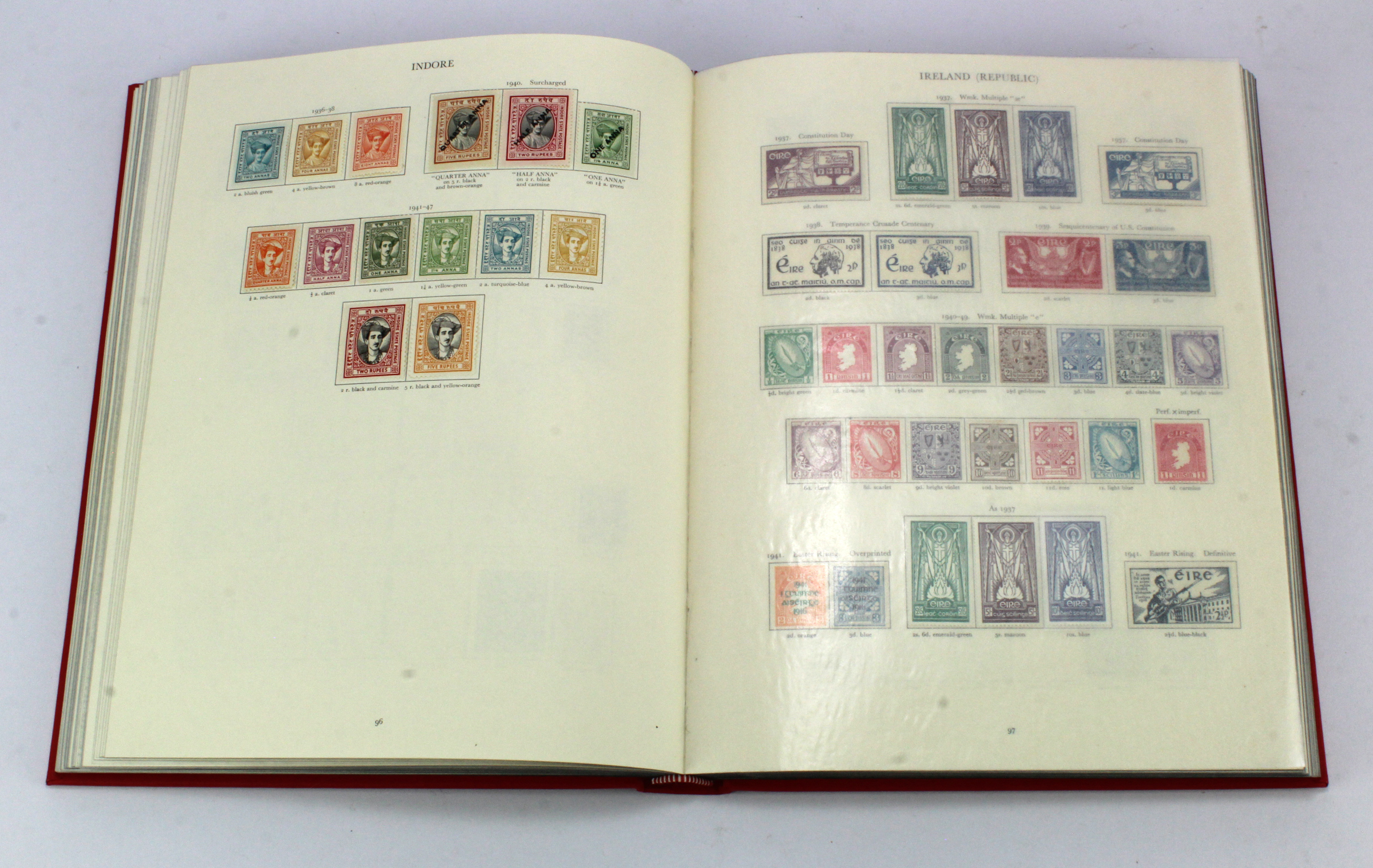 British Commonwealth - a very impressive once mounted mint KGVI collection in a boxed SG King George - Image 10 of 19