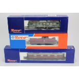 Roco. Three boxed Roco HO gauge locomotives, comprising 'DB Class BR290 193-2 Diesel Loco (