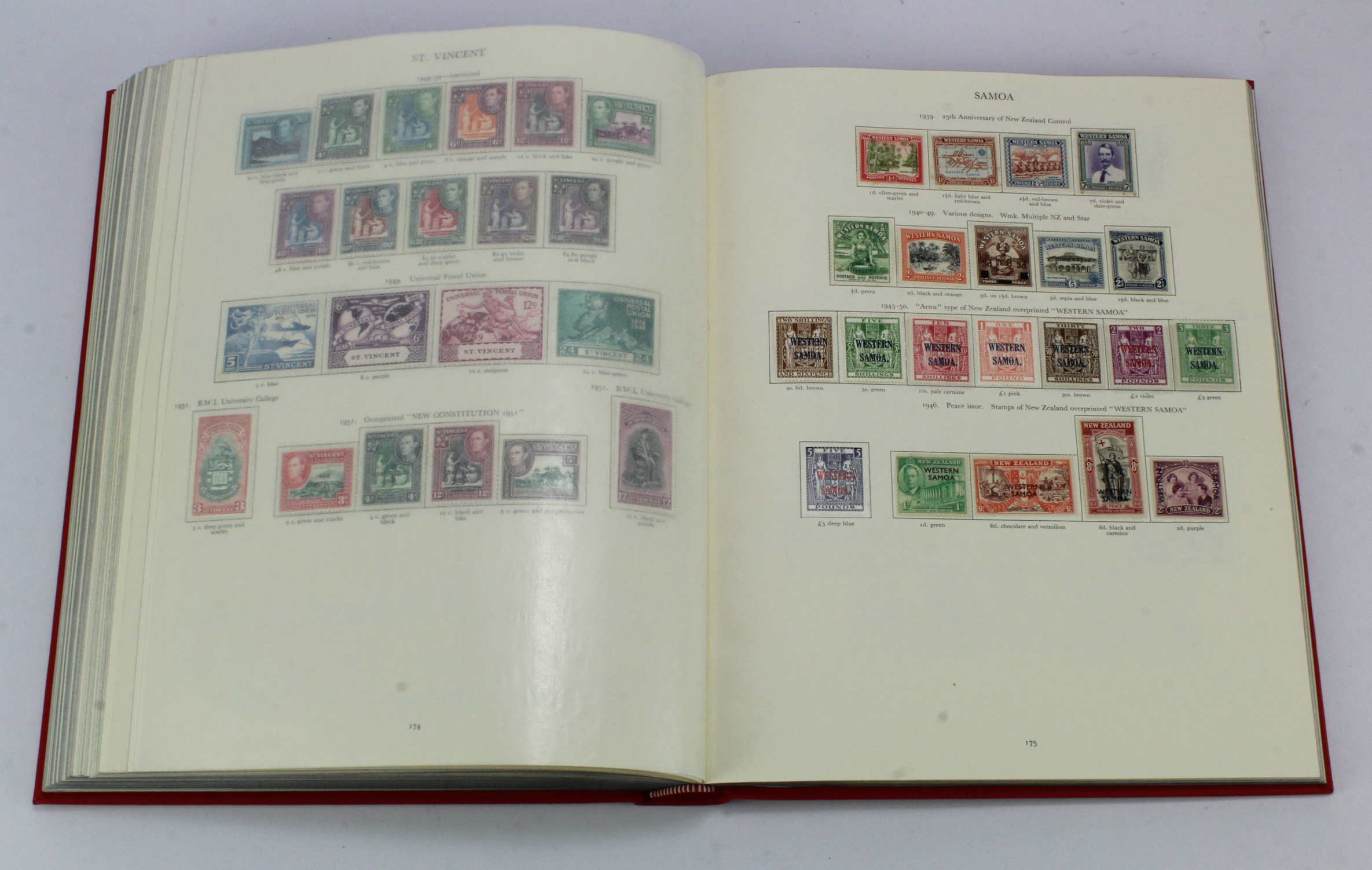 British Commonwealth - a very impressive once mounted mint KGVI collection in a boxed SG King George - Image 14 of 19