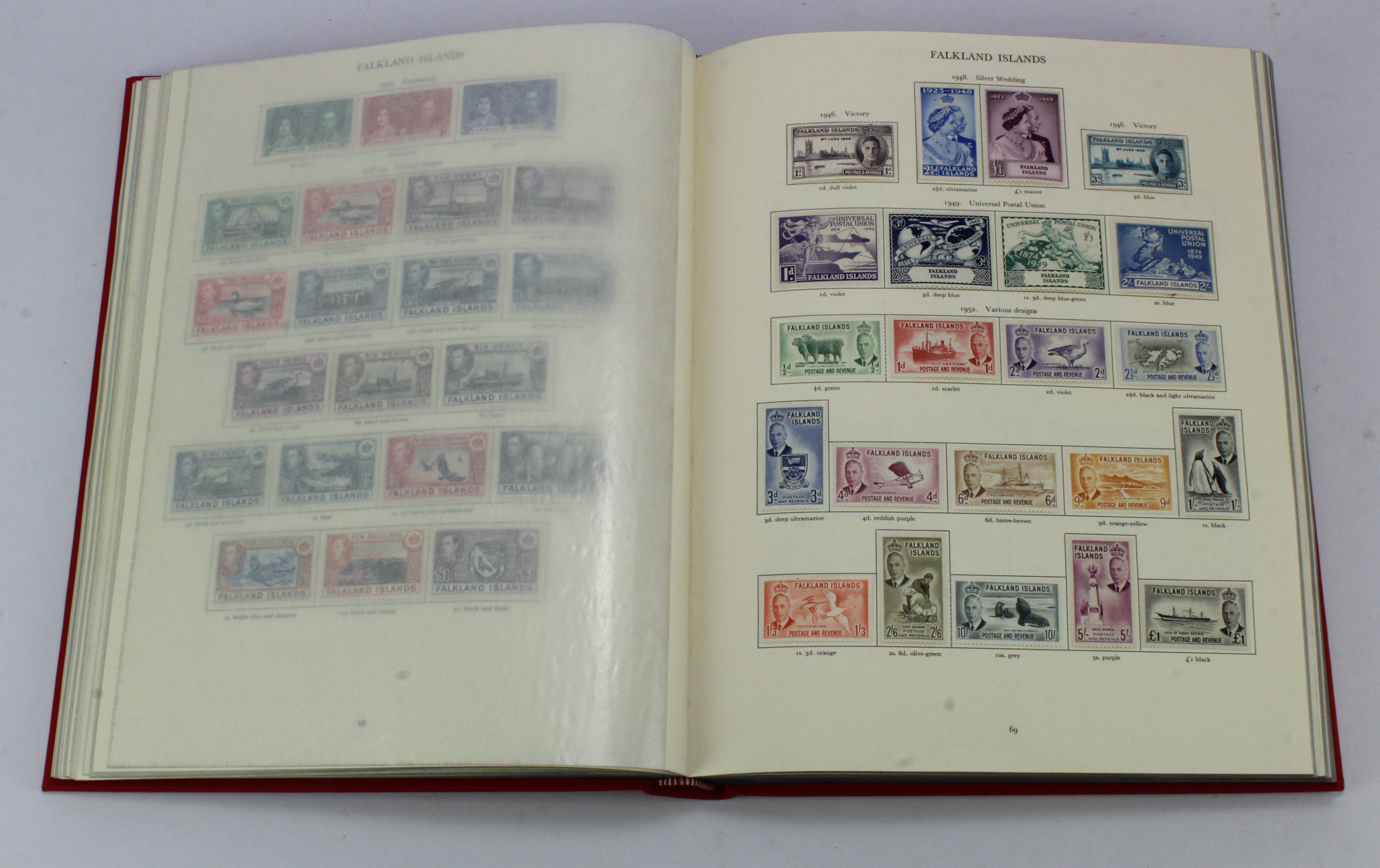 British Commonwealth - a very impressive once mounted mint KGVI collection in a boxed SG King George - Image 8 of 19