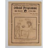 Tottenham Hotspur FC Whites v Stripes (practice match) 14th August 1926